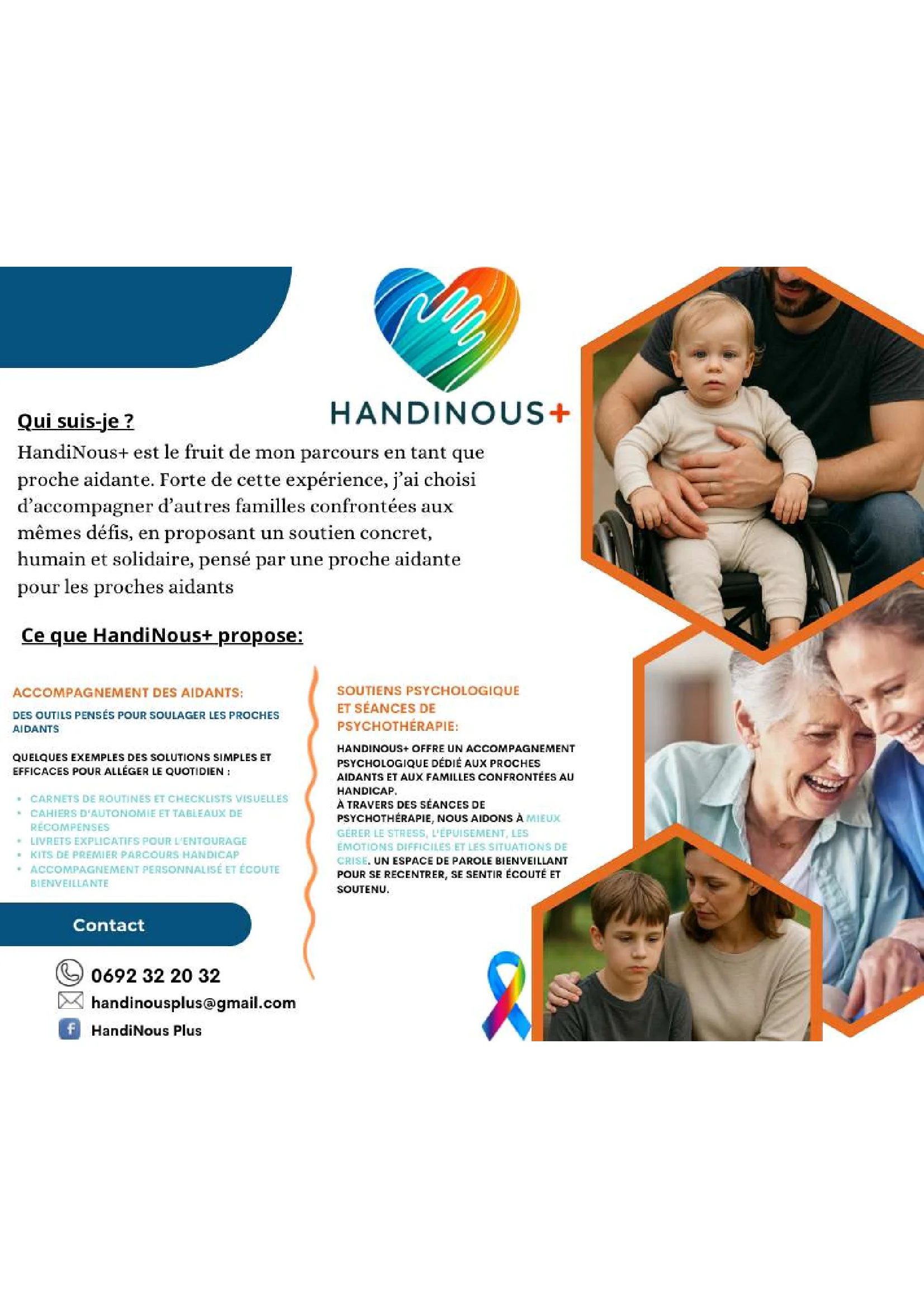 Plaquette HandiNous+ pour les aidants
